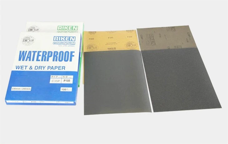 Abrasive sand paper