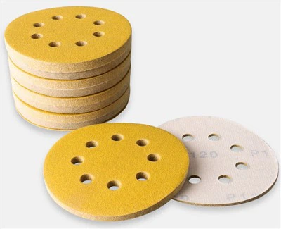 گول سینڈ پیپر ڈسکس