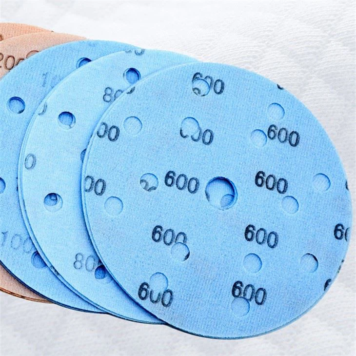 Flexible sanding discs