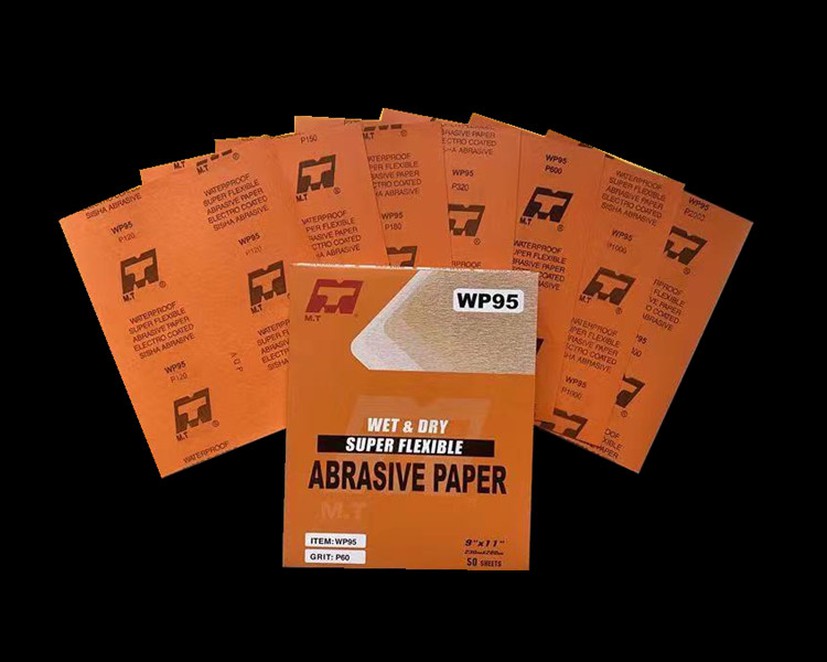 Orange Aluminum Sandpaper Orange Aluminum Sandpaper