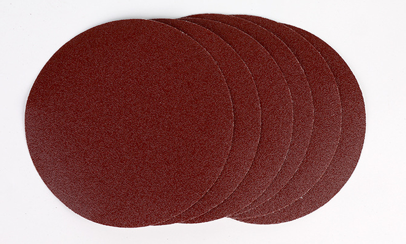 Red Aluminium Oxide round sandpaper discs Red Aluminium Oxide round sandpaper discs