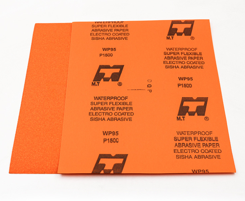 Orange Aluminum Sandpaper Orange Aluminum Sandpaper